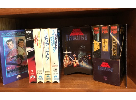 Star Wars Trilogy & Star Trek Tapes
