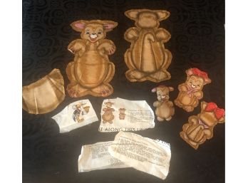 Adorable Vintage Stuffed Animal Toy Patterns
