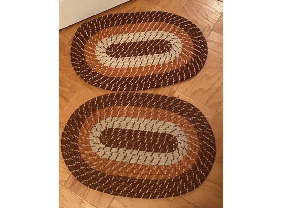 Two Scatter Rugs