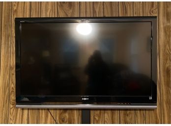 Sony 52' Flat Screen With Mount