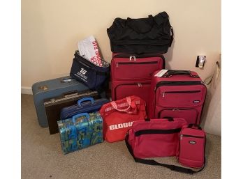 Lot Of Luggage New And Vintage