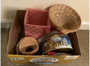 Box Of Baskets And More