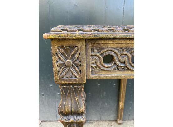 Antique French/Italian Carved Table
