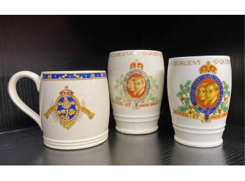 Historical British Royals Collectibles: 1937 Coronation Drinkware