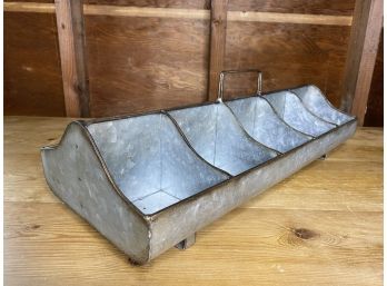 Galvanized Metal Carry-All