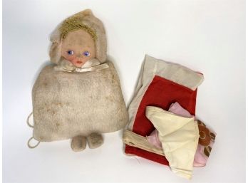 Vintage Child's Muff & Other Items