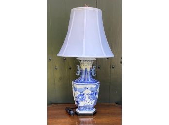 Stately Chinese Table Lamp
