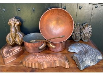 Collectible Copper & Kitchen Molds