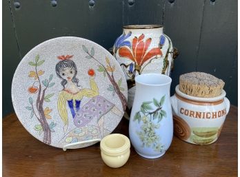 Eclectic MCM Pottery Collection