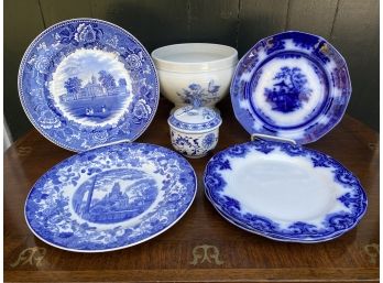 Beautiful Blue & White Assorted Porcelain Collection