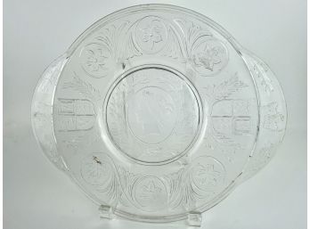 Queen Victoria Commemorative Glass Plate