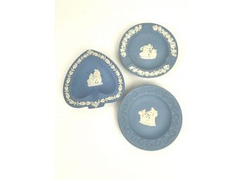 Selection Of Wedgwood Blue Jasperware