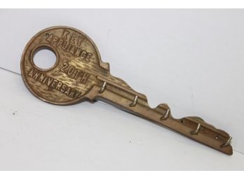 Vintage Oversized Lock Key Rack