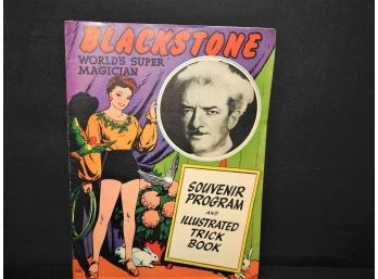 1950s Blackstone The Magician Program