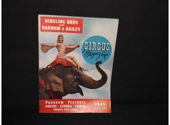 1945 Ringling Bros & Barnum Bailey Circus Program