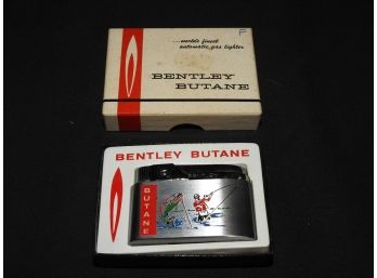 NIB Vintage  Bentley Butane Fishing Lighter