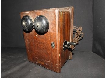 Antique Wall Crank  Western Electric Wall Phone  Including Internals