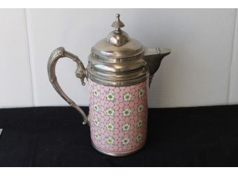 Very Unusual Early Enamel Coffee Pot Kitchenware