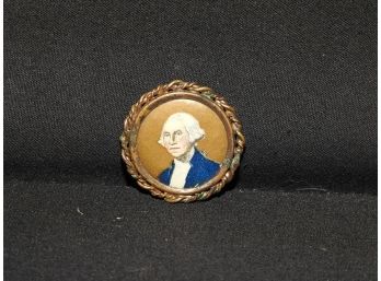 Antique George Washington Button Pin