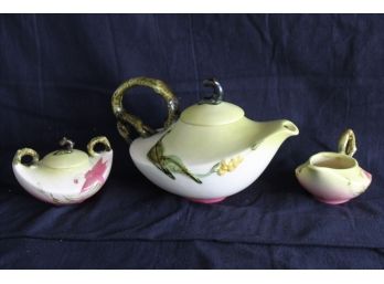 Great Hull Art Pottery Teapot Set