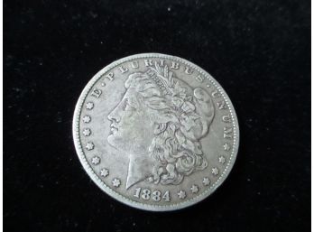 1884 O U.S. Morgan Silver Dollar
