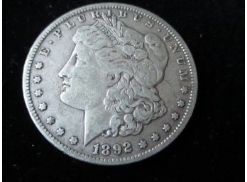 1892 O U.S. Morgan Silver Dollar