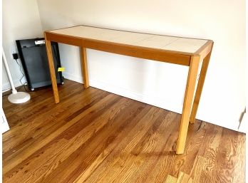 Tile Top Console Table
