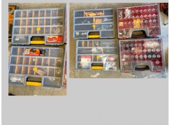 Lot Of  6 Cases (contents Included)