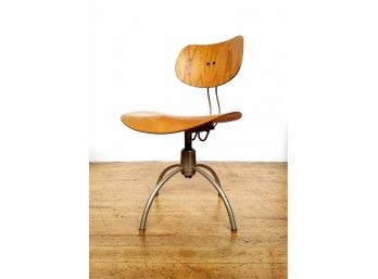 Rare 50s Egon Eirmann SE-40 Chair For Wilde+Spieth Esslingen Gernany