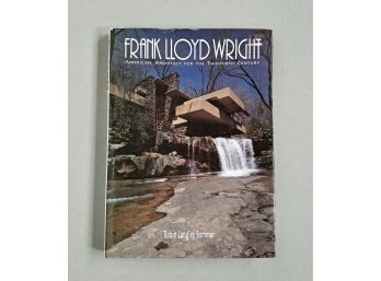 Large Vintage Frank Lloyd Wright Coffee Table Book