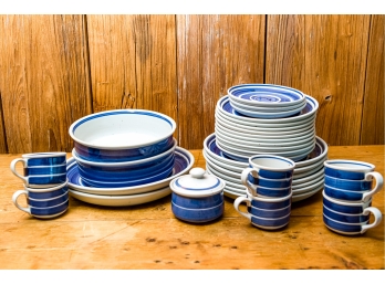 Blue And White Ceramic Dishes