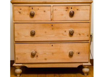 Vintage Pine Wooden Dresser