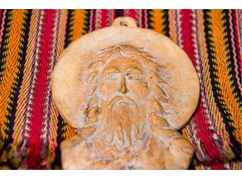 Greek Orthodox Jesus And A Satchel