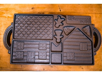Cast Iron Gingerbread House Kit