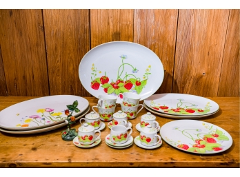 Strawberry Platters, Plates & More