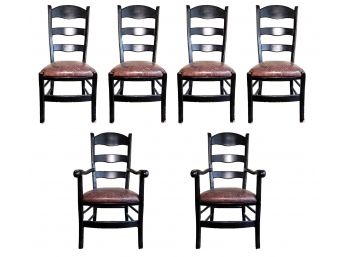 A Set Of 6 Dining Chairs From ABC Home And Carpet