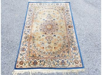 A Vintage Hand Made Wool Rug