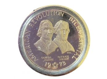 1973 Bicentennial Commemorative Silver Medal