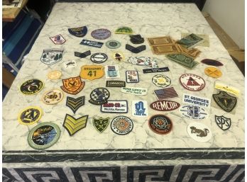 Gigantic Lot Of Vintage Patches Many Different Genres See Pics All In Great Condition