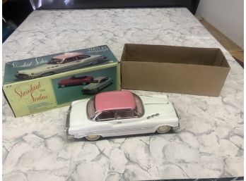 Vintage 1960s-70s Fully Functioning Friction Automobile Toy In Original Box