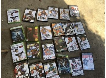 Large Lot Of Games - XBOX - XBOX 360 - PLAYSTATION 2