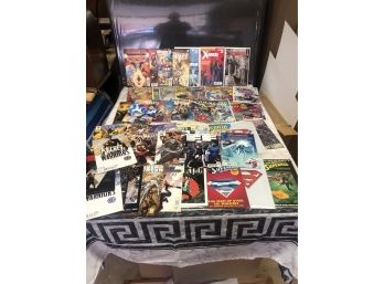 Huge Comic Book Lot Of 1980s And Up Many Bagged And Boarded In Excellent Condition