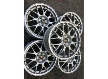 Set Of Five  BBS 18' Alloy Wheels - Came Off  BMW (can Be Used On MANY MANY Cars - GREAT LOT