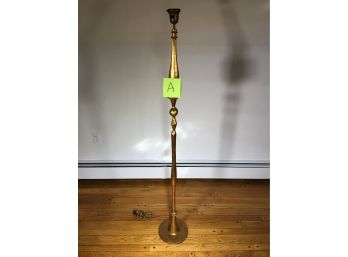 After ALBERTO GIACOMETTI Incredible Bronze Floor Lamp - Excalibur - 1985 - Nelson Rockefeller Collection ( A )