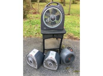 Lot Of Four Quality Heaters  - Three Are VORNADO / Touchstone 500 Heaters ALL TESTED - ALL GOOD !