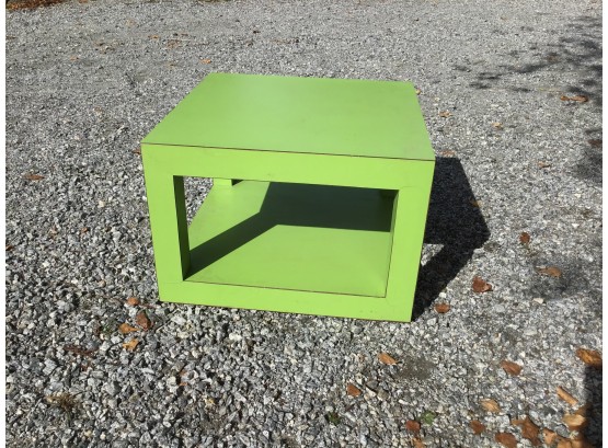 Retro Mid Century Lime Green Side Table/coffee Table