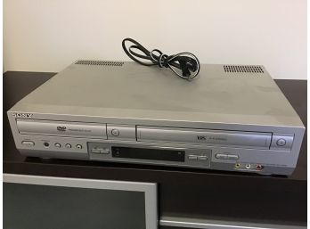 Sony DVD VHS Player With Remote