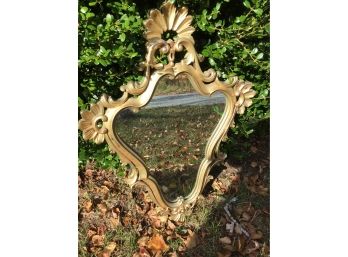Ornate Gold Accent Mirror