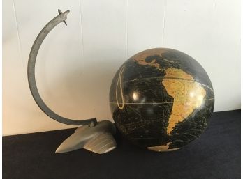 Weber Costello Co. Antique Globe
