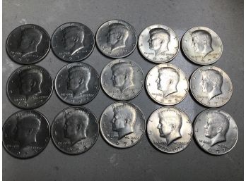 Lot Of 1970's Half Dollars